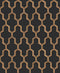 DUTCH WALLCOVERINGS Behang Geometric zwart en goudkleurig
