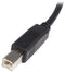 Startech.com USB 2.0 A naar B Kabel M/M - 50cm - Zwart