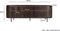 Livingfurn Noor - TV Meubel - Mangohout / Gecoat Staal - 170cm