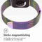 imoshion Milanees magnetisch bandje - Geschikt voor Apple Watch 1, 2, 3, 4, 5, 6, 7, 8, 9, 10 (42 mm), SE - 38/40/41 mm - Colorful - S