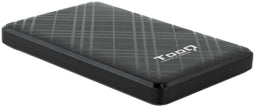 TooQ TQE-2500B - Externe behuizing - 2.5" SATA-600 - USB 3.2 (Gen1, 5Gb/s) - Zwart
