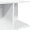 vidaXL - Nachtkastje - 46,5x29x61 - cm - bewerkt - hout - wit