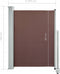 vidaXL - Tuinscherm - uittrekbaar - 100x300 - cm - bruin