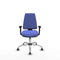 Piqueras y Crespo B1D056G - Bureaustoel - Verstelbare hoogte met armleuning - Licht Blauw