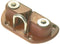 Hardweefsel (Tufnol) schootklem met oog - 80 x 45 mm