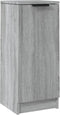 vidaXL - Dressoir - 30x30x70 - cm - bewerkt - hout - grijs - sonoma - eikenkleurig