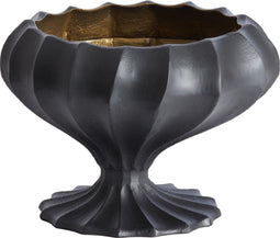 Light & Living Bloempot Mikie - Zwart - 14x13x10cm - Modern