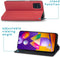 iMoshion Hoesje Geschikt voor Samsung Galaxy M31s Hoesje Met Pasjeshouder - iMoshion Slim Folio Bookcase - Rood