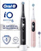 Oral-B iO 6 - Elektrische tandenborstel - 5 poetsstanden - Zwart & Roze