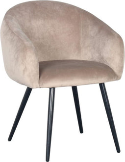 Pole to Pole - Bubble stoel - Velvet - Sand White