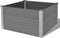 vidaXL - Plantenbak - verhoogd - 100x100x54 - cm - HKC - grijs