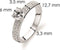 TI SENTO Ring - 925 zilver - Gerhodineerd - Zirkonia wit - Maat 17.75 mm (maat 56) - 1795ZI
