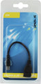 Gembird - OTG Kabel Micro USB - 15 cm - Wit