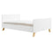 Bopita Lisa twinbed 120x200 - Wit/Naturel