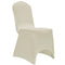 vidaXL - Stoelhoezen - stretch - 12 - st - crème