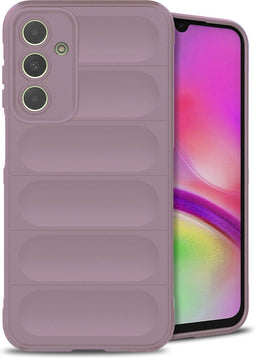 iMoshion Hoesje Geschikt voor Samsung Galaxy A25 / A24 Hoesje Siliconen - iMoshion EasyGrip Backcover - Paars