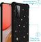 iMoshion Hoesje Geschikt voor Samsung Galaxy A72 Hoesje Met Koord - iMoshion Design Hoesje met Koord - Goud / Zwart / Stars Gold