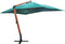 vidaXL - Zweefparasol - Melia - 300x400 - cm - groen