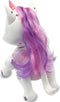 Gear2Play Robo Smart Unicorn - Interactieve Robot Eenhoorn - Reageert op aanraking en geluid - Roze/Paarse manen