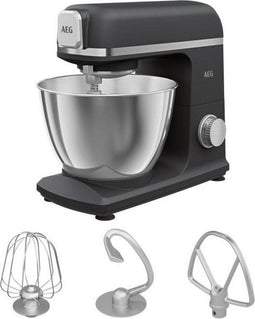 AEG KM5-1-4BPT - Keukenmachine - 1200 W 6 snelheden - Zwart Parel