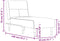 vidaXL - Chaise - longue - fluweel - donkergroen