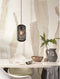 GOOD&MOJO Hanglamp Tanami - Rotan Zwart - Ø18x35cm - Modern - Hanglampen Eetkamer, Slaapkamer, Woonkamer
