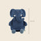 Trixie Knuffel - Mrs. Elephant - Dieren Pluche - Olifant - Eerste knuffel voor Baby - 100% biologisch katoen - Groot