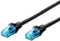 UTP Category 6 Rigid Network Cable Digitus DK-1512-020/BL 2 m Black