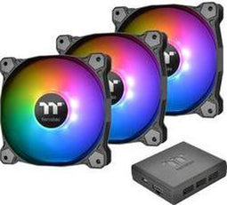 Thermaltake Pure Plus 12 RGB - Radiator Fan TT Premium Edition - 120mm - 16,8 miljoen kleuren (3x)