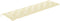 vidaXL - Tuinbankkussen - 200x(50+50)x7 - cm - oxford - stof - crèmewit