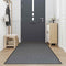 vidaXL - Deurmat - 115x500 - cm - antracietkleurig