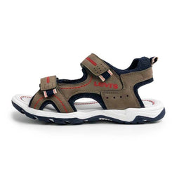 Levi's New Davenport Kindersandalen – Khaki – Klittenband - Maat 33 – Synthetisch Leer