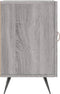 vidaXL - Tv-meubel - 150x30x50 - cm - bewerkt - hout - grijs - sonoma - eikenkleurig