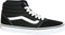 Vans YT Ward Hi - Hoge sneakers - Suede/Canvas - Black/White - Maat 38