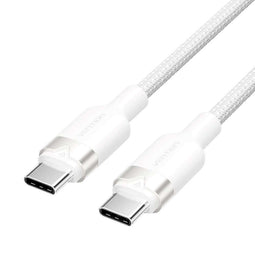 Vention USB-C naar C-kabel - 3A 480Mbps 60W 1m - Wit