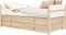 Bopita Lucas compactbed 90x200 met slaap en opbergunit - Wit/Naturel