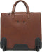 Gigi Fratelli Dames Leren Laptop Trolley 15 inch Romance Business ROM8012 Brandy