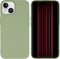 imoshion Hoesje Geschikt voor iPhone 15 Hoesje Siliconen - imoshion Color Backcover - groen