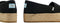 TOMS Valencia - Dames Espadrilles - Zachte stof met elastiek - Zwart - Maat 37