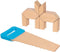 Goki Houten Zaag en Bouwblokken met Klittenbandverbinding, 11dlg.