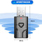 Exclusive by TW T7 - 2 in 1 USB Bluetooth 5.0 Zender en Ontvanger - Bereik tot 15 meter - Grijs