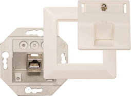 Hirschmann Multimedia Datacontactdoos Aderpaar - 695020599 - E2W3A