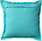 Dutch Decor BURTO - Kussenhoes van gewassen katoen Antigua Sand 45x45 cm - blauw - met rits