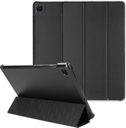Selencia Tablet Hoes Geschikt voor Samsung Galaxy Tab S6 Lite (2022) / Tab S6 Lite - Selencia Kesia Slang Trifold Bookcase - Zwart