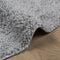 vidaXL - Vloerkleed - PAMPLONA - shaggy - hoogpolig - modern - Ø - 240 - cm - grijs