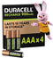 Duracell Recharge Ultra AAA-batterijen - Oplaadbaar - 900 mAh - (4 stuks)