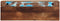 vidaXL - Kapstok - met - Plank - - - Wandgemonteerd - - - Massief - Teruggewonnen - Hout - & - Metaal