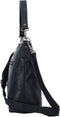 Leren Schoudertas Cognac Amelia