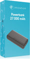 iMoshion® Powerbank 27000 mAh - Snellader & batterij-indicator - 18 Watt - Geschikt voor o.a. iPhone & Samsung - USB A, USB C & Micro USB - Groen