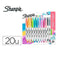 Set Viltstiften Sharpie 2139179 Multicolour 20 Onderdelen